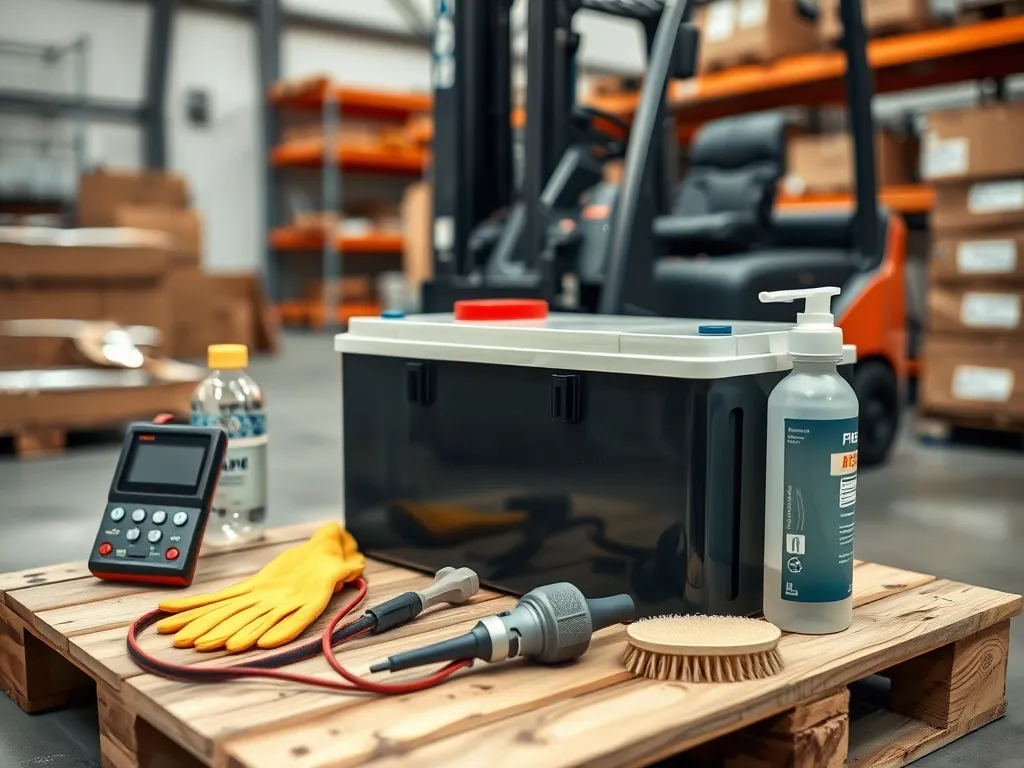 Akumulator do wózka widłowego: jak wybrać i konserwować?